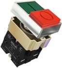 Переключатель на 2 положения I-O ПЕ-22 BL d22мм 220В зел./красн. DEKraft 25063DEK