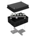 Коробка огнестойкая для кабель-канала 40-0460-FR10.0-4 Е15-Е120 RAL1001 85х85х45 (44 шт/кор)