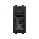 Avanti Компьютерная розетка RJ-45 модульная, кат.5е, , Черный матовый, 1 модуль