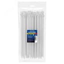 Хомут-стяжка кабельная нейлоновая Safeline 7,6x200-W-100, белая (100 шт.)