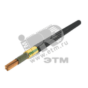 Кабель силовой ППГнг(А)-FRHF 1х35мк(PE)-0.66 многопроволочный желто-зеленый (барабан) Алюр