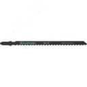 Полотна , T244D, для эл/лобзика, Cr-V, по дереву, ДВП, ДСП, фигурный рез, EU-хвост., шаг 4мм, 75мм, 2шт