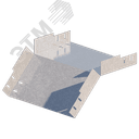 Лоток монтажный угловой 45 вниз ЛУ45Н.600.65.375.1.2