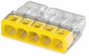 Клемма строительно-монтажная СМК 2273-205 EU2.5 415 5-проводная прозр. (блист.5шт) TOKOV ELECTRIC TKE-EU2.5-415/BL5