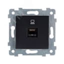 Аксиома Механизм розетки низковольтной ПК скрытой установки РК1-458 Оникс 151002 Кунцево