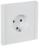Розетка СП FORTE&PIANO FP216 16А с заземл. без защ. шторок винт. крепл. бел. IEK FP-R11-16-K01