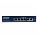 Неуправляемый 6-ти портовый коммутатор с 4 РоЕ портами SW-20600(80W) Osnovo