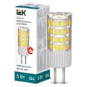 Лампа светодиодная CORN капсула 5Вт 230В 4000К керамика G4 IEK