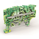 Клемма заземления 3 точки подключения на 2,5 кв.мм