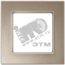 Рамка 1-я для горизонтальной/вертикальной установки Серия- ACreation Материал- дуропласт Цвет- шампань