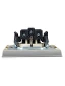 Розетка СП BRITE РСР14-1-0-БрА 16А в сборе с заземл. защ. шторки алюм. IEK BR-R14-16-K47-F