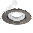 Светильник NGX-O1-005-GX53 Эллипс черный хром