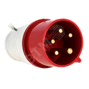 Вилка переносная 025 3Р+РЕ+N 32А 380В IP44 EKF