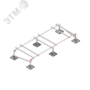 Опорная конструкция для установки оборудования TECHNORAPTOR STEELFOOT 3000х1200 тип 2 HD