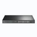 Неуправляемый 16-ти портовый PoE коммутатор + 2 комбинированных RJ45/SFP порта TL-SG1218MP TP-Link