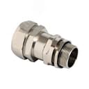Муфта металлорукав-коробка DN 10 с уплотнением кабеля IP68 М20х15 D=8 - 12мм