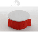 TYCO Коробка распределительная 65мм скрытая с крышкой 10181 RUVinil