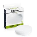 Лампа светодиодная Feron LB454 GX53 15W 4000K 25836