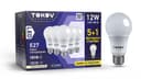 Набор ПРОМО лампа светодиодная 12Вт А60 3000К Е27 176-264В (Promo 5+1 шт) TOKOV ELECTRIC Promo-A60-E27-12-3K