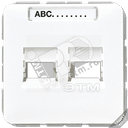 Крышка для модульных гнезд