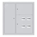 Щит этажный 4 кв. слаботочка слева (1000х950х160) Basic