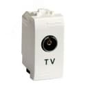 BRAVA Розетка телевизионная TV с согласующим сопротивлением универсальная черная