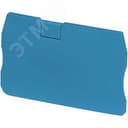 Крышка торцевая 2.2мм 2 точки присоединения синяя под пружинные клеммы NSYTRR22/NSYTRP22