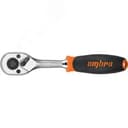 Рукоятка трещоточная 1/4"DR, 48 зубцов, 140 мм Ombra