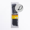 Хомут нейлоновый 4,7x350 мм, d пучка max 90 мм, нагрузка 22 кг, черный (100шт в упак),