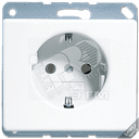 Розетка штепсельная SCHUKO 16A 250V черная