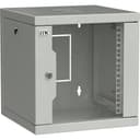 ITK LINEA WS Шкаф 10" 9U 320х310мм дверь стекл. сер. (LWS3-09U33-GF)