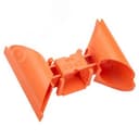 Кабель-канал соединительный, негорючая, ПВ-0, оранжевый