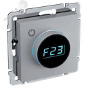 BRITE Термостат электронный с индикацией ТС10-1-БрБ белый IEK