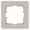 Рамка G-Flex 1-постовая, цвет Тауп Jasmart