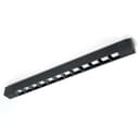 Светодиодный светильник Feron AL130 трековый однофазный на шинопровод 30W 4000K 60 градусов черный серия LensLine 48374