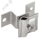 Держатель-зажим соединительный проводника круглого 6-10мм опорный L=30-40мм нержавеющая сталь IEK