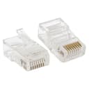 Коннектор RJ-45 TERACOM неэкранированный 8P8C Cat.5E универсальный (упак.10шт) EKF
