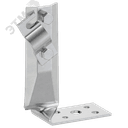 Держатель проводника круглого 6-10мм винтовой угловой скрытый h=70мм нержавеющая сталь IEK