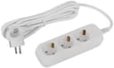 Удлинитель электрический UDL-16-330-E Greenline 3 розетки с заземлением 3м ПВС 3х1кв.мм Эра Б0064970