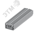 Клемма TB 1-1 промежут. фронт. подключение, сечение 2,5 мм. кв., серая