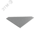 Крышка переходника левого 100-600 мм ПЛЮС HD KPDplus100-600-L HD КМ-профиль