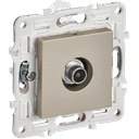 SKANDY Розетка TV оконечная SK-A12Sh шампань IEK