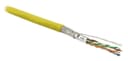 Кабель витая пара Hyperline SFUTP4-C6-P26-IN-LSZH-YL-500 (500 м)