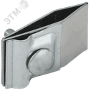 Держатель проводника круглого 6-10мм для фальца прямой h=60мм оцинкованная сталь IEK