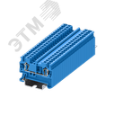 Клемма TC 1-1 пружинная, сечение 2,5 мм. кв., синяя