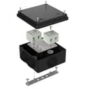 Коробка огнестойкая для о/п двухкомпонентная 60-0210-FR6.0-6 Е15-Е120 RAL7035 80х80х40