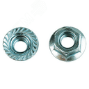 Гайка с насечкой препятствующей откручиванию М12 нержавеющая сталь AISI 316L