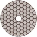 Круг алмазный гибкий шлифовальный АГШК (липучка), сухое шлифование, 100 мм, Р 30