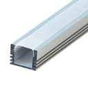 Профиль алюминиевый накладной серебро CAB261 10266