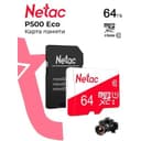 Карта памяти Netac 64GB NT02P500ECO-064G-R